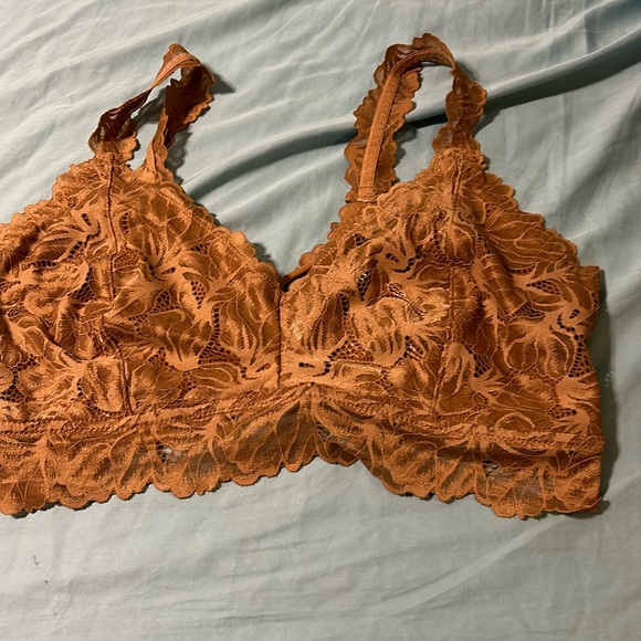 Maurices Other - XL Maurice’s bra no padding. Tan. Lace. Elastic under bra area. Pretty. Nice